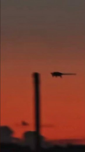 Rare footage emerges of a USAF RQ-170 Sentinel during last night’s Venezuela military activity.