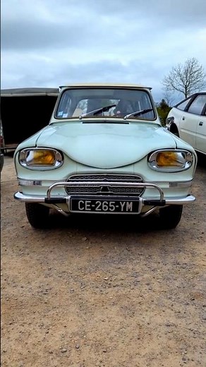 Citroen Ami Classic Old Car #citroen