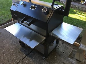 Yoder YS640 & YS480 Stainless Side Shelf Installation