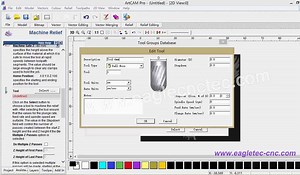 How to Use ArtCAM Pro Create Relief Toolpath from Bitmap