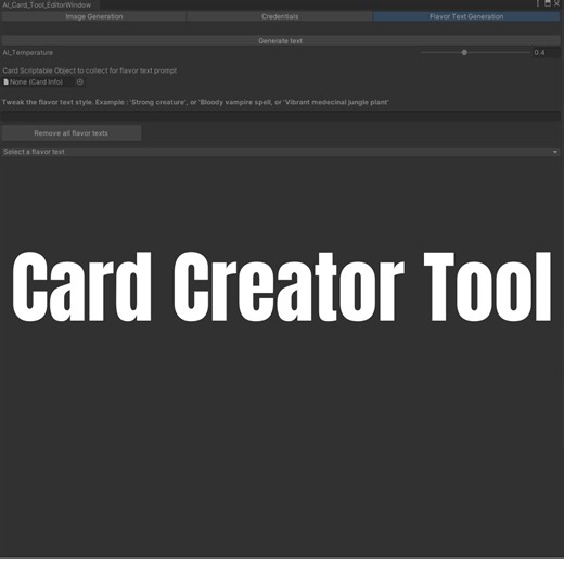 Card Creator Tool Project by vanleemput.tim@gmail.com