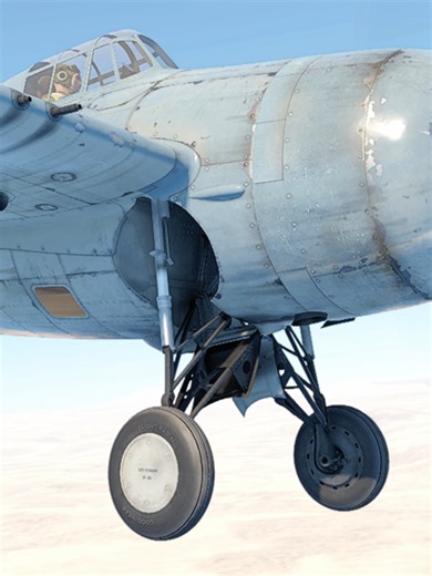 F4F's Hand Cranked Gear - Real Life vs War Thunder