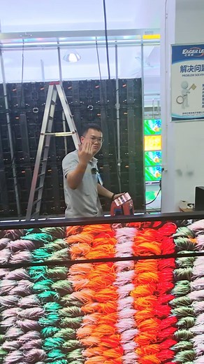 Do you want a LED reception desk display for your exhibition booth and company front desk? 1) With Wheels, mobile and fast lock to be fixed, easy to take it to your exhibition booth. 2) With draw and cabinet, put your catalog and others, no need extra room to occupy your booth. 3) 3D or HD video of your product/company to catch your client's eyes, much big business chance than using old TV 4) With two sockts, your mobile and latop no power worry again. 5) enough room,can work on the led desk dir