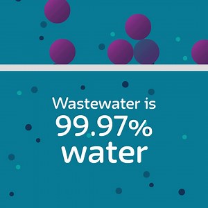 11K views · 59 reactions | Wastewater is 99.97% water and mostly comes from kitchen sinks, showers and washing machines.  We treat wastewater to remove all other matter, so it can be recycled for industry use, irrigation of gardens and parks, and be further treated for groundwater replenishment. Learn more >> https://bit.ly/WC-Wastewater | Water Corporation | Facebook