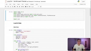 Real-World Python Machine Learning Tutorial w/ Sci-kit Learn (sklearn basics,