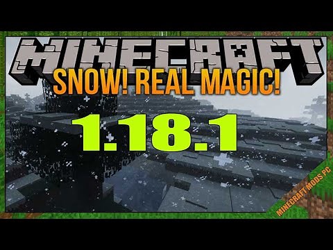 Snow! Real Magic! Mod 1.18.1 & How To Install for Minecraft