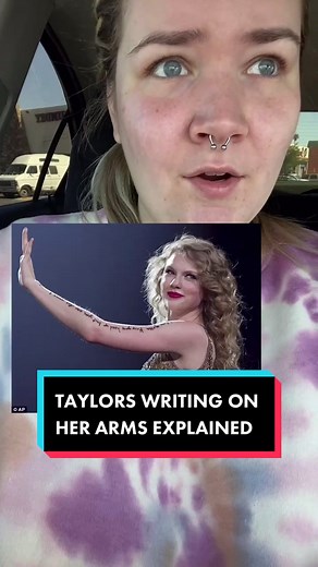 Taylor Swift Arm Writing TikTok Dance Challenge