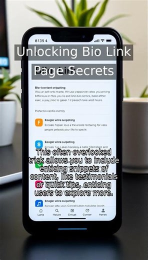 Unlocking Bio Link Page Secrets | Bio Link Page Trick