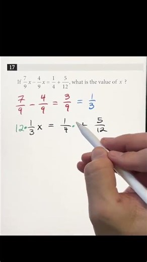 SAT Math Problem 31 with Me #satmath #math #mathtutor #sat #satmathhacks #satmathprep #satma..