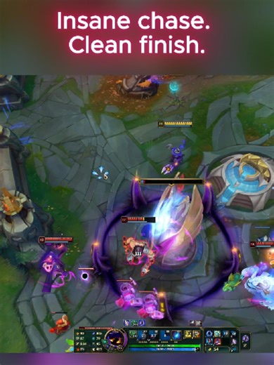 Insane chase. Clean finish.#leagueoflegends#lol#leagueplays#veigar#highlights
