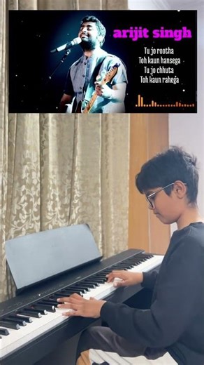 “Tu jo Rootha” on Piano | Songs🎵 | Akshat Verma 👍 #shorts #music #keyboard #pianopoets #piano