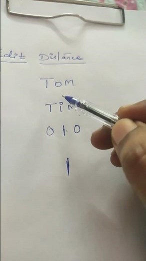 Edit Distance