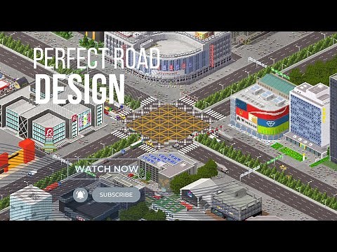 TheoTown Tutorial | Perfect City Road Design