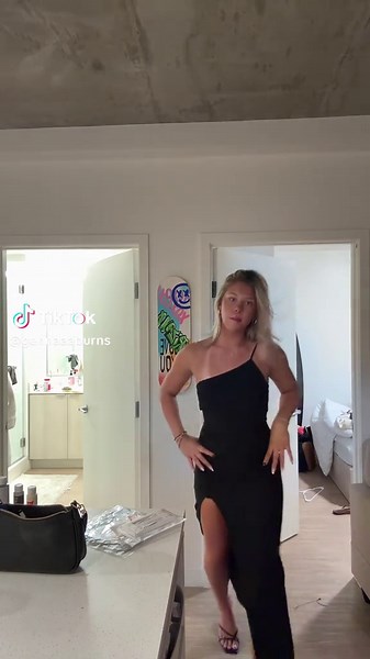 putting the prom dress to good use #fyp #datedash | prom dress