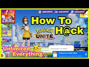 How To Hack Pokemon UNITE | Unlimited Everything Mod Apk