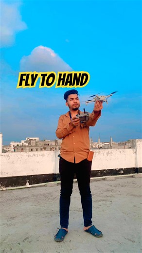 DJI Mini 4 Pro Fly Hand Control 😱✋