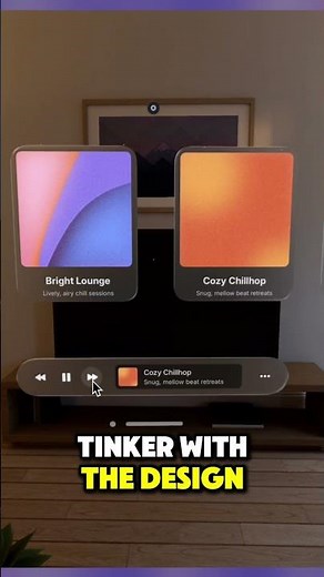 Build a Mood-Based Lo-fi Music Player in WebSpatial | Jingle Chen