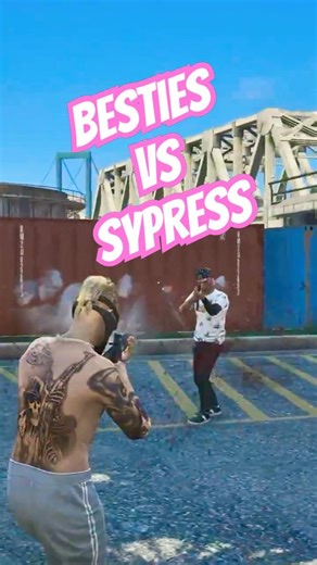 🚛BESTIES vs. SYPRESS WAR After Bank Truck! #shorts
