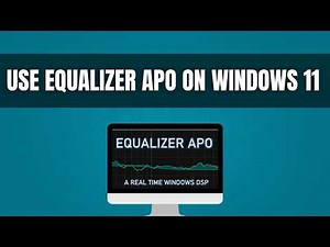How to use equalizer apo on windows 11 (2026) I SM TECH