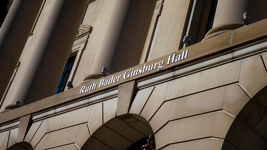 This week, Rutgers dedicated 15 Washington Street as Ruth Bader Ginsburg Hall in honor of the late U.S. Supreme Court Justice, who taught at Rutgers Law School from 1963 to 1972. Read more about the dedication: https://go.rutgers.edu/9bjje106 | Rutgers University