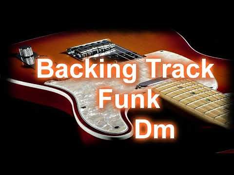 Backing Track Funk Guitar Dm / F