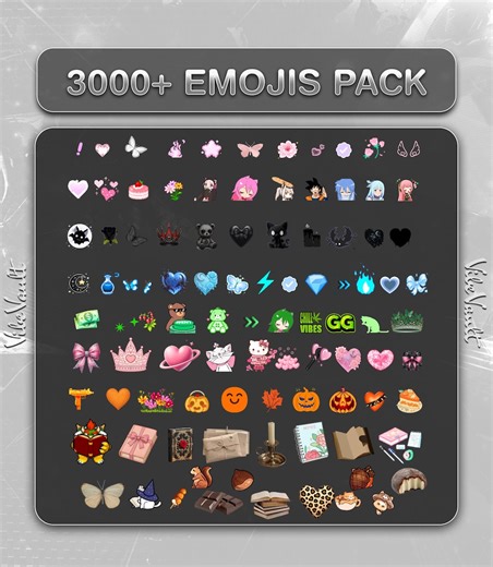 3000  Discord Emojis Bundle: Animated & Static Emoji Pack - Etsy