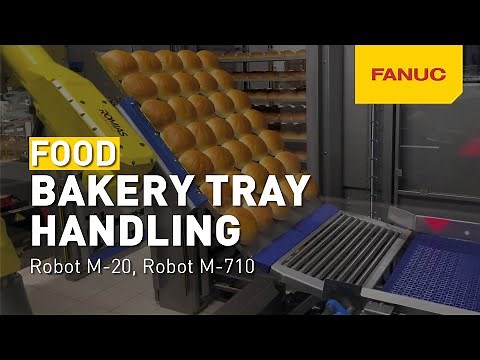 Bakery tray handling | FANUC & ROMIAS Robotics Solutions | GET IT DONE. TOGETHER!