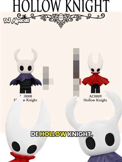 New Hollow Knight Minifigs for Lego Fans