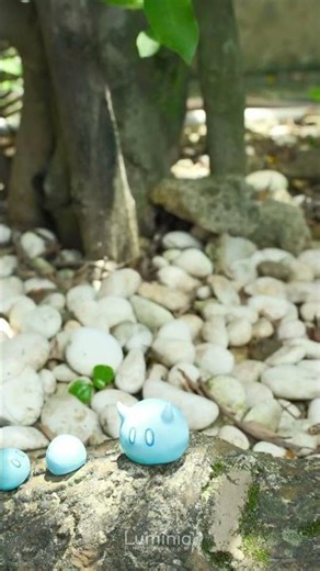 Hydro Slime Genshin Impact Cute Stop Motion #genshinimpact #stopmotion
