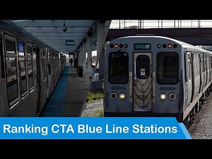 Ranking CTA Blue Line Stations