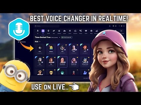 2024 NEW AI Voice Changer for Gaming and Live Streaming, Girl Voice Changer | UnicTool MagicVox