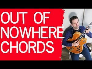 🎵 Out of Nowhere chords and harmony lesson 🎸
