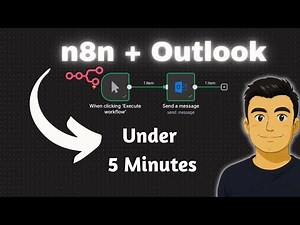 How to connect n8n Local with Outlook Email Service? Step-by-step for Beginners (Under 5 minutes)
