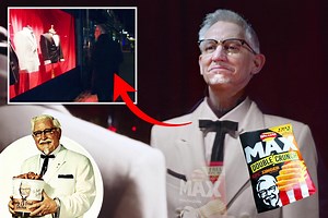Gary Lineker turns into Colonel Sanders for KFC Walkers crisps ad