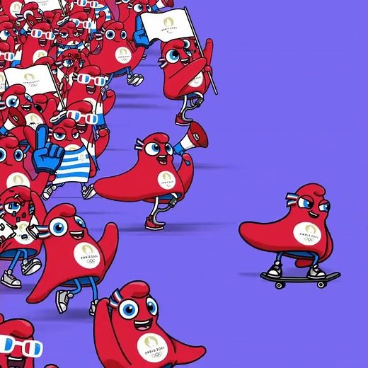 Conheça os mascotes das Olimpíadas de 2024