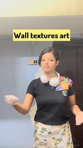 2.5M views · 14K reactions | #wall #wallart #walldecor #walldecoration #wallpainting #painting #art #texture #reels #artist #creative | Ritika Rawat | Facebook