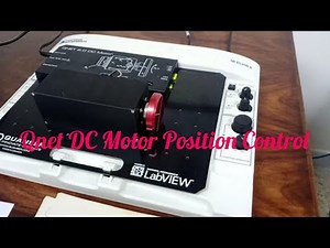 QNET DC Motor Position Control using NI ELVIS II Trainer based on PD