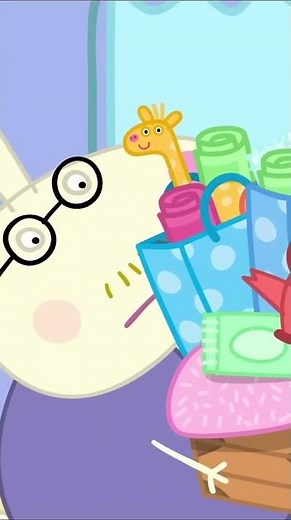 Mr Rabbit's Rush To The Hospital #shorts #peppapig