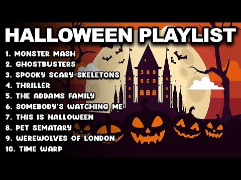 Best Halloween Songs 2023 🎃 Halloween Party Music Mix 👻 Best Halloween Party Playlist