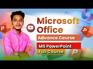 MS PowerPoint Full Course in One Video Microsoft Office Full Course Bangla Tutorial 2024