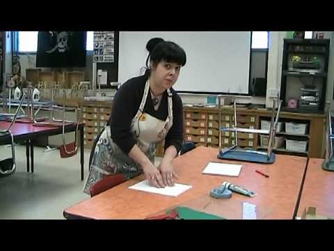 Linoleum Block Printing Demonstration
