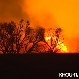 63K views · 3.7K reactions | WILDFIRE | A huge wildfire is burning in North Texas about 85 miles southwest of Fort Worth. The Eastland Complex fire has burned nearly 40,000 acres and forced hundreds of people to leave their homes. LATEST: https://www.khou.com/article/news/local/texas/fire-small-texas-city-of-ranger-separate-blaze-eastland-county-grass-fire/287-e313e395-ac07-42de-b710-4e953872db64 | KHOU 11 News | Facebook