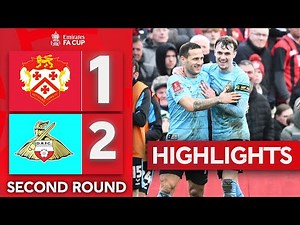 Billy Sharp At The Double! | Kettering Town 1-2 Doncaster Rovers | Emirates FA Cup 2024-25
