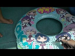 とあるプールのコンプレッサー7 浮き輪 膨らまし