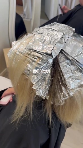 Understanding the Differences Between Full, Half, and Quarter Head of Foils for Hair Highlights