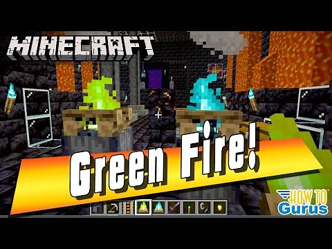 How You Can Make Green Fire in Minecraft - Custom Campfire Flames Color