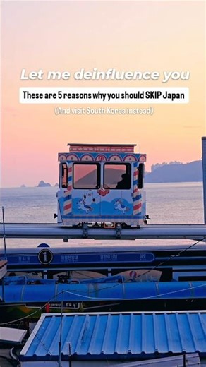Hot take: We liked Korea more than Japan. Here's why 👇