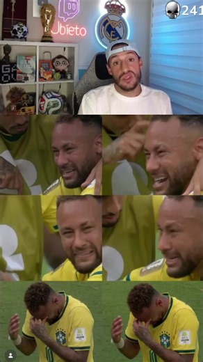 Ney se despide entre lágrimas #futbol #mundial2026 #ubietoo #neymar #deportesentiktok #tiktokfootballacademy #footballtiktok
