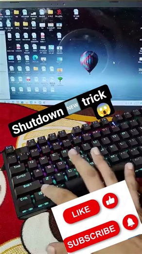 computer shutdown new trick for youtube #computereducation #computerbasics #computercourse #viral