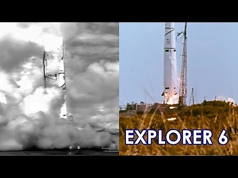 EXPLORER 6 Launch - Thor-Able (1959/08/07)